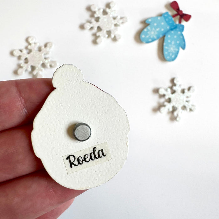 Snowman Face Magnet