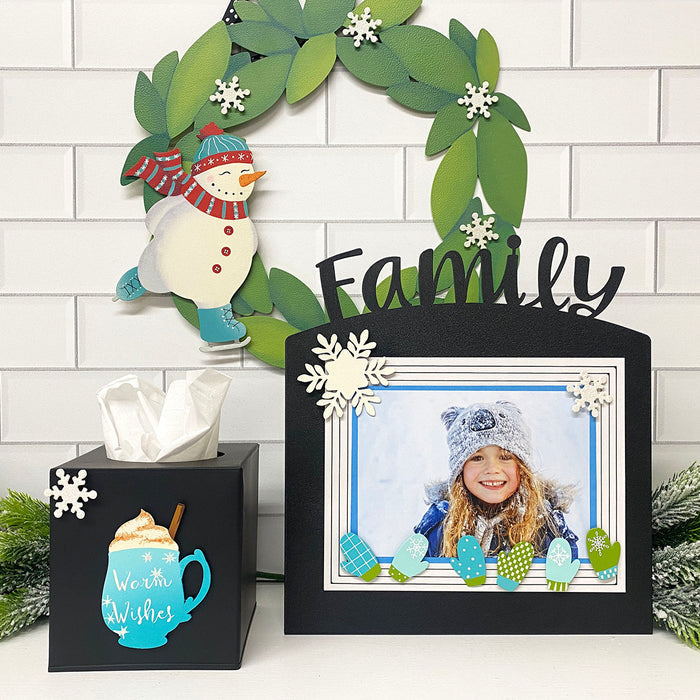Snowman Magnetic Art Pop