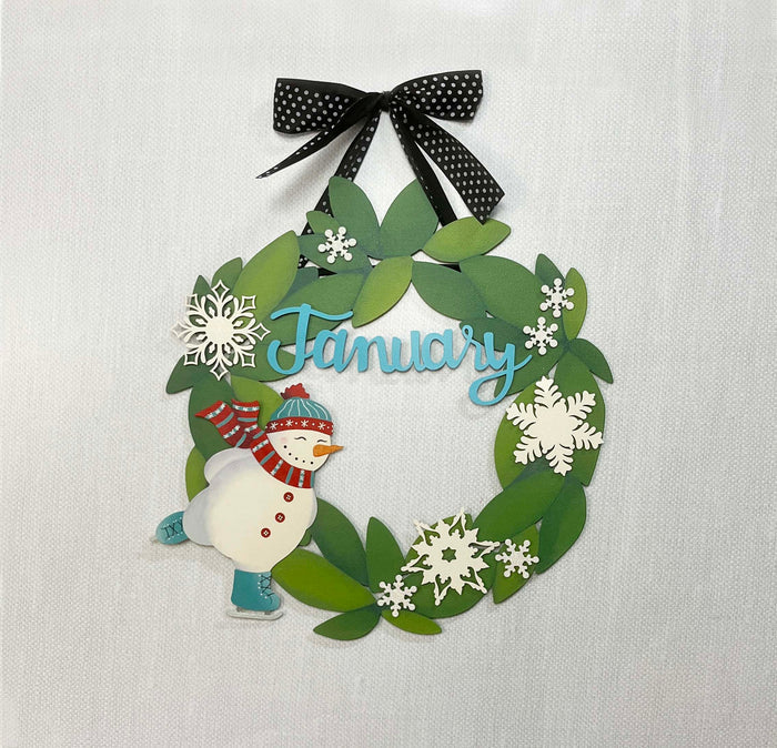 Snowman Magnetic Art Pop