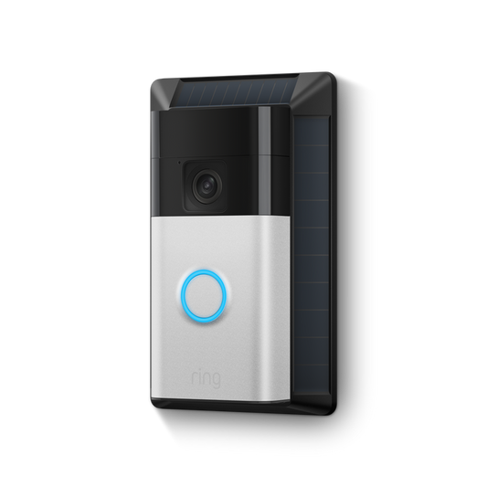 Black:Solar Charger (Battery Video Doorbell)
