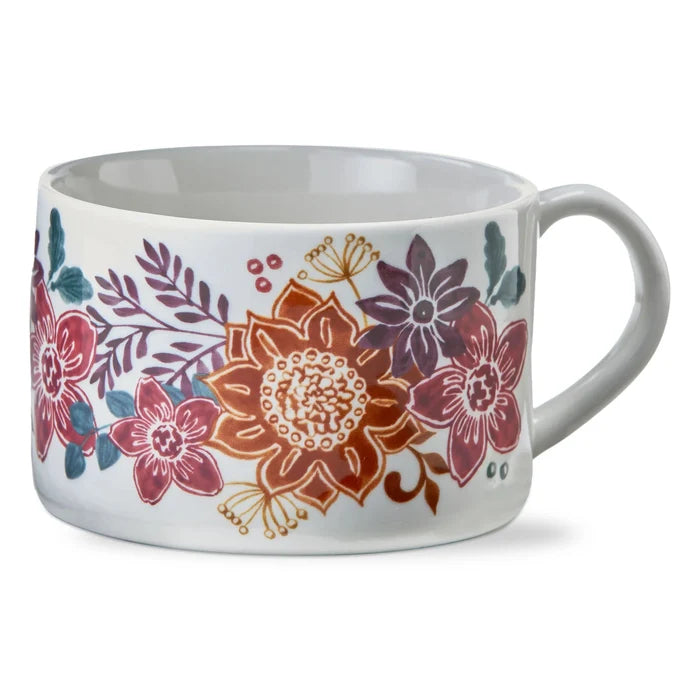 Soup Mug - Autumn Bloom