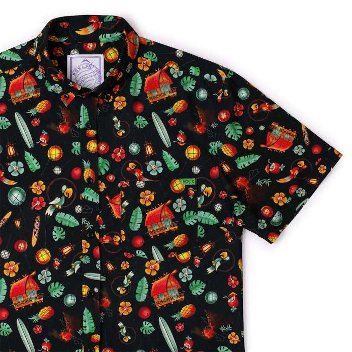 RSVLTS XS RSVLTS Short Sleeve Shirt South Pacific – KUNUFLEX Short Sleeve Shirt