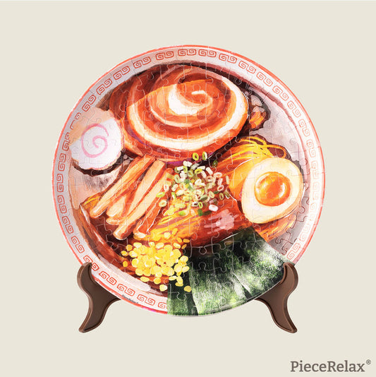 A masterpiece on your plate! Are you a ramen lover too? Have a bowl of ramen ready by your side anytime, anywhere! You’ll Always Get There with PieceRelax.