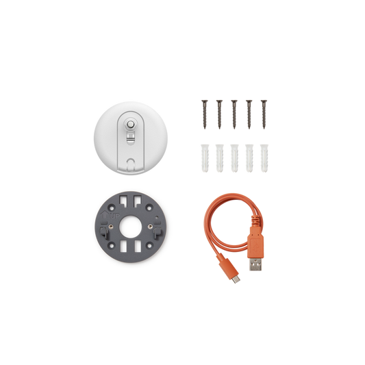 White:Spare Parts Kit (Outdoor Camera Pro Battery - Stick Up Cam Pro)