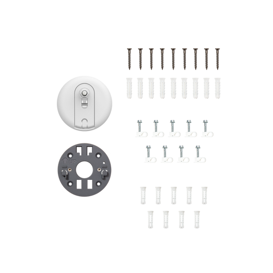 White:Spare Parts Kit (Outdoor Camera Pro Plug-In - Stick Up Cam Pro)