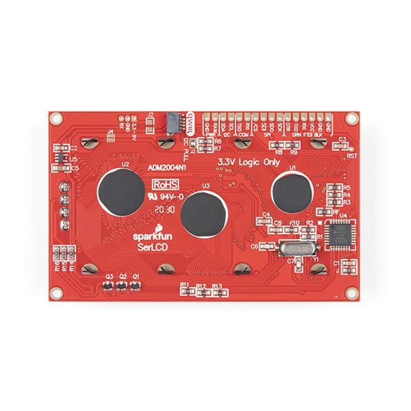 SparkFun 20x4 SerLCD - RGB Backlight (Qwiic) by Sparkfun - The Pi Hut