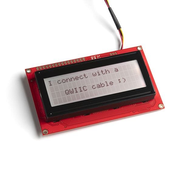 SparkFun 20x4 SerLCD - RGB Backlight (Qwiic) by Sparkfun - The Pi Hut