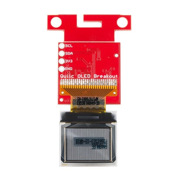 SparkFun Micro OLED Breakout (Qwiic) [discontinued] by Sparkfun - The Pi Hut