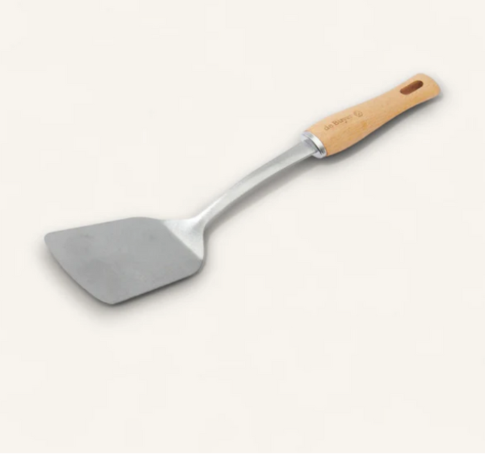 Spatula - Wood/Stainless Steel
