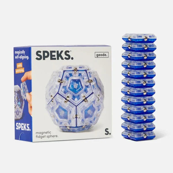 Speks Geode Magnetic Fidget Set (14+) - Cobalt