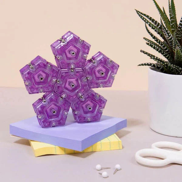Speks Geode Magnetic Fidget Set (14+) - Purple Quartz