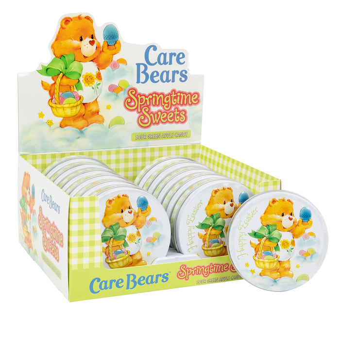 Springtime Sweets Care Bears Candy Tins - 12 Count
