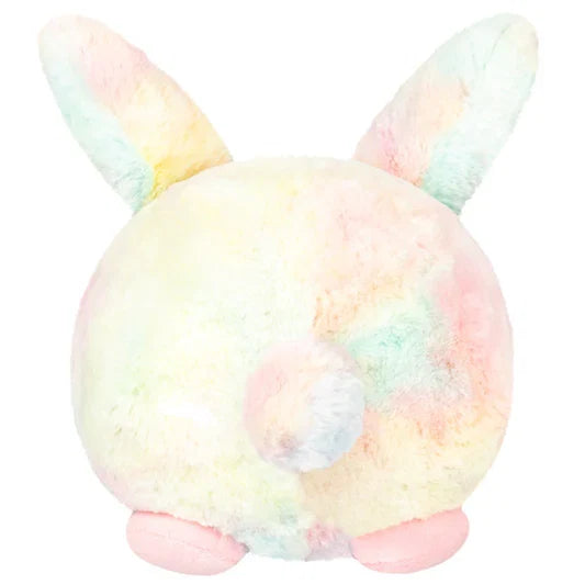 Squishable 9 Inch Mini Tie Dye Fluffy Bunny Plush Toy