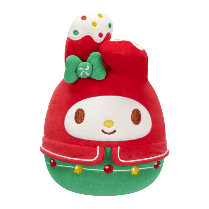 Squishmallow 8 Inch My Melody Frosting Christmas Sanrio Plush Toy - Owl & Goose Gifts