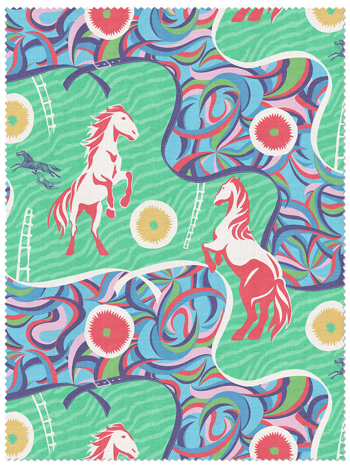 Stallion Rhapsody Linen Sample