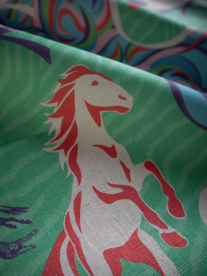 Stallion Rhapsody Linen Sample