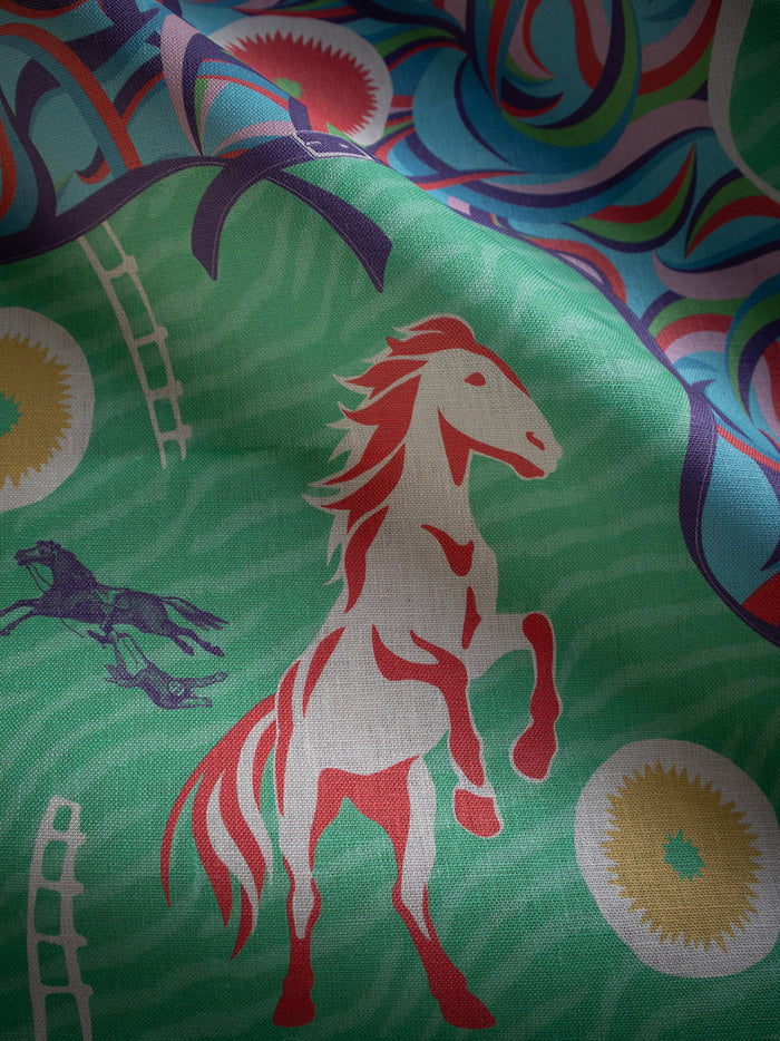 Stallion Rhapsody Linen Sample
