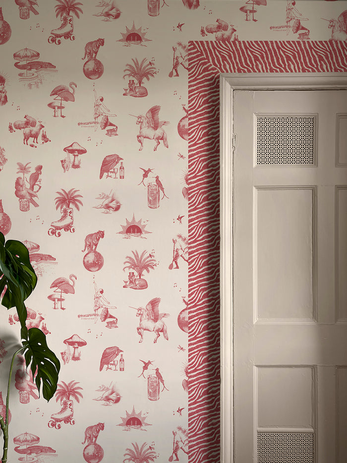 Stallion Wallpaper Border Sample
