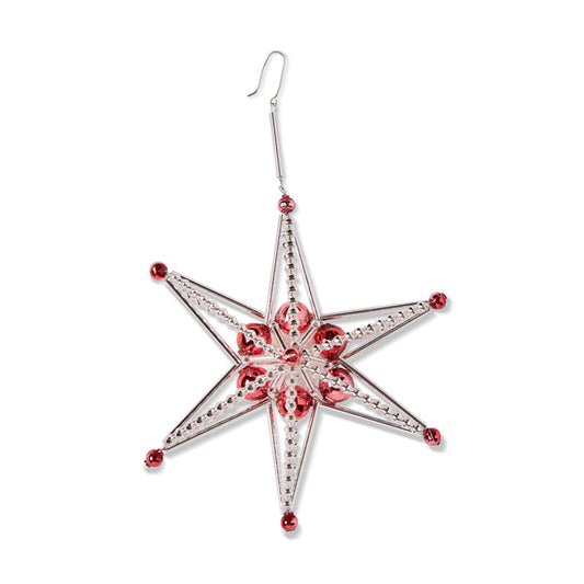 Star Ornament in Red