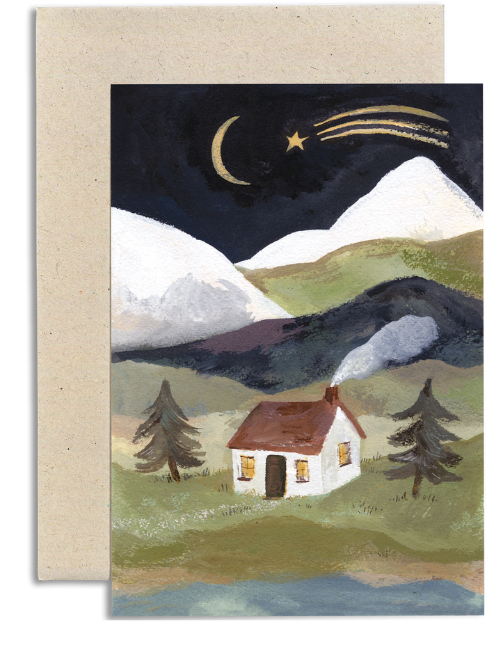 Star Over the Mountain card