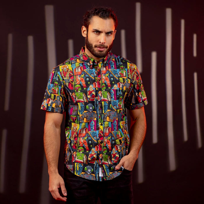 RSVLTS Star Wars Short Sleeve Shirt Star Wars "Any Methods Necessary" – KUNUFLEX Short Sleeve Shirt