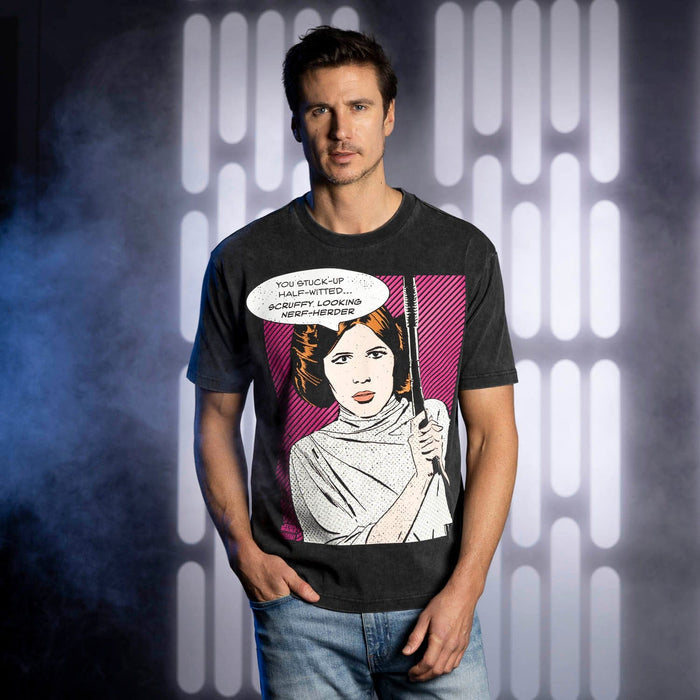 RSVLTS Star Wars Vintage T-shirt Star Wars™ "Boom Roasted" – Vintage Crewneck Tee Star Wars™ "Boom Roasted" – Vintage Crewneck Tee