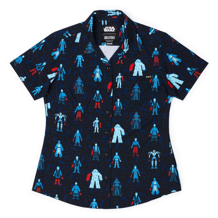 RSVLTS XS Star Wars Women's Short Sleeve Shirt Star Wars™ "Dismembers Only" – Women's KUNUFLEX Short Sleeve Shirt Star Wars™ "Dismembers Only" – Women's KUNUFLEX Short Sleeve Shirt