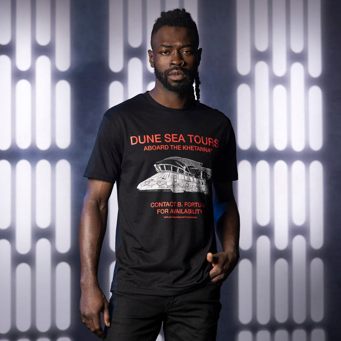 RSVLTS Star Wars Crewneck T-shirt Star Wars™ "Dune Sea Tours" – Crewneck Tee Star Wars™ "Dune Sea Tours" – Crewneck Tee