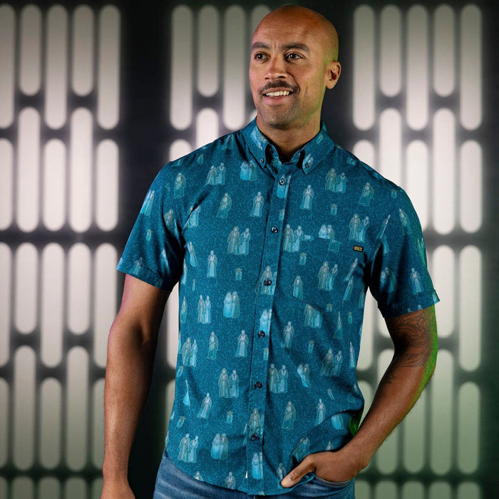 RSVLTS Star Wars Short Sleeve Shirt Star Wars™ "Force Ghosts" – KUNUFLEX Short Sleeve Shirt Star Wars™ "Force Ghosts" – KUNUFLEX Short Sleeve Shirt