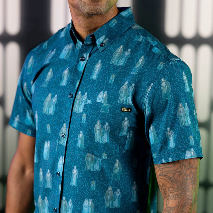 RSVLTS Star Wars Short Sleeve Shirt Star Wars™ "Force Ghosts" – KUNUFLEX Short Sleeve Shirt Star Wars™ "Force Ghosts" – KUNUFLEX Short Sleeve Shirt
