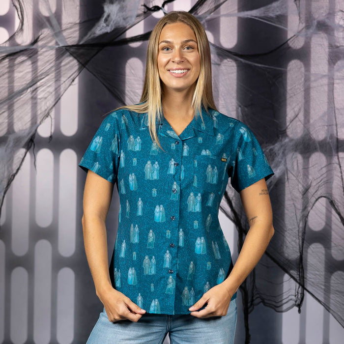 RSVLTS Star Wars Women's Short Sleeve Shirt Star Wars™ "Force Ghosts" – Women's KUNUFLEX Short Sleeve Shirt Star Wars™ "Force Ghosts" – Women's KUNUFLEX Short Sleeve Shirt