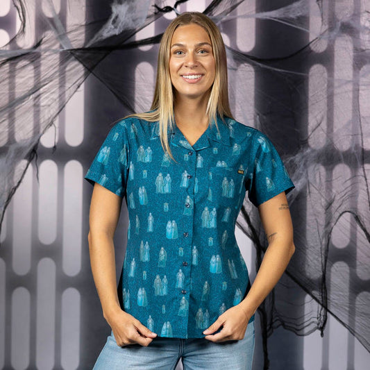 RSVLTS Star Wars Women's Short Sleeve Shirt Star Wars™ "Force Ghosts" – Women's KUNUFLEX Short Sleeve Shirt Star Wars™ "Force Ghosts" – Women's KUNUFLEX Short Sleeve Shirt