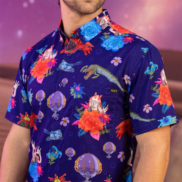 RSVLTS Star Wars Short Sleeve Shirt Star Wars™ "Gungan Style" – KUNUFLEX Short Sleeve Shirt