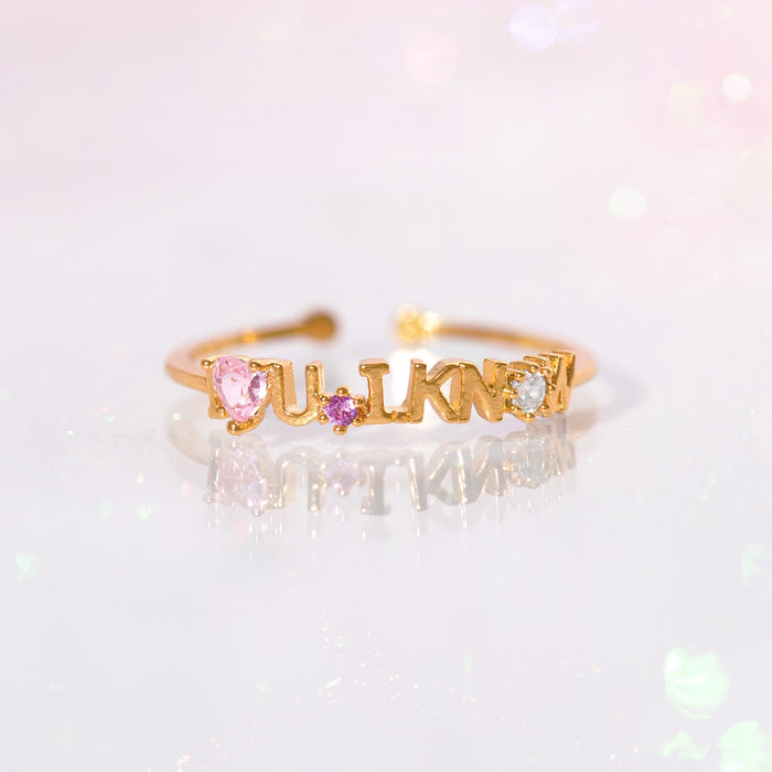 Star Wars™ I Love You, I Know Adjustable Ring
