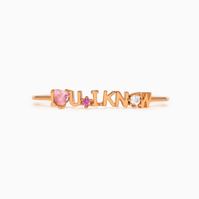 Star Wars™ I Love You, I Know Adjustable Ring