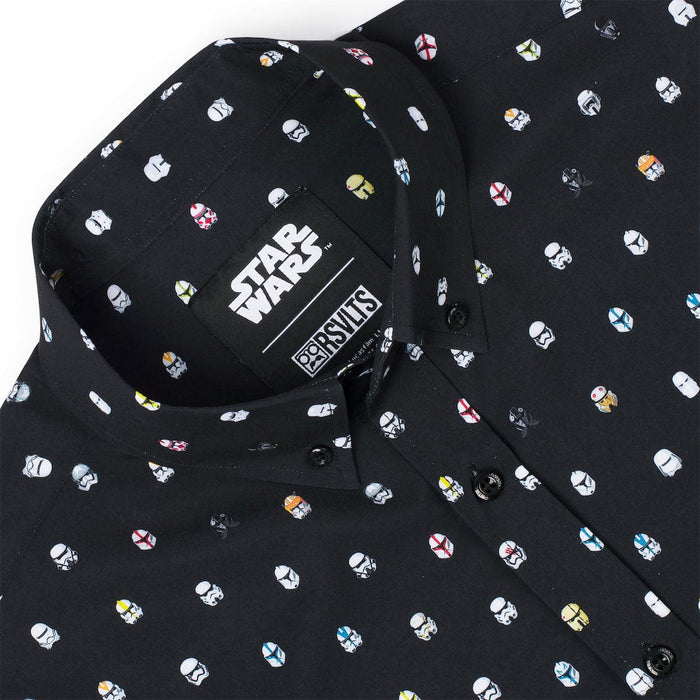 RSVLTS Star Wars Short Sleeve Shirt Star Wars™ “Lil Troopers (Dark Side)” – KUNUFLEX Short Sleeve Shirt Star Wars™ “Lil Troopers (Dark Side)” – KUNUFLEX Short Sleeve Shirt