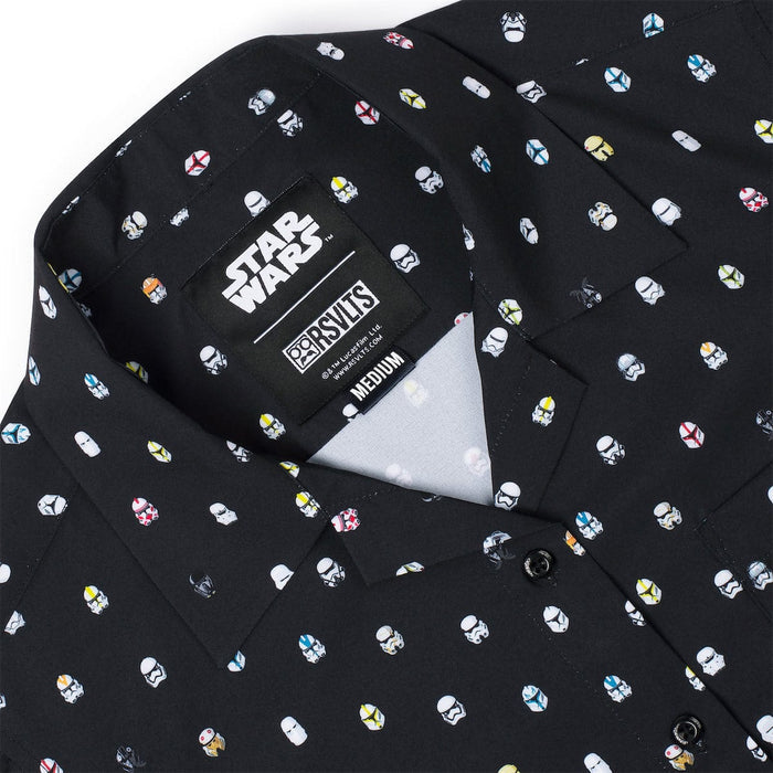 RSVLTS Star Wars Women's Short Sleeve Shirt Star Wars™ “Lil Troopers (Dark Side)” – Women's KUNUFLEX Short Sleeve Shirt Star Wars™ “Lil Troopers (Dark Side)” – Women's KUNUFLEX Short Sleeve Shirt