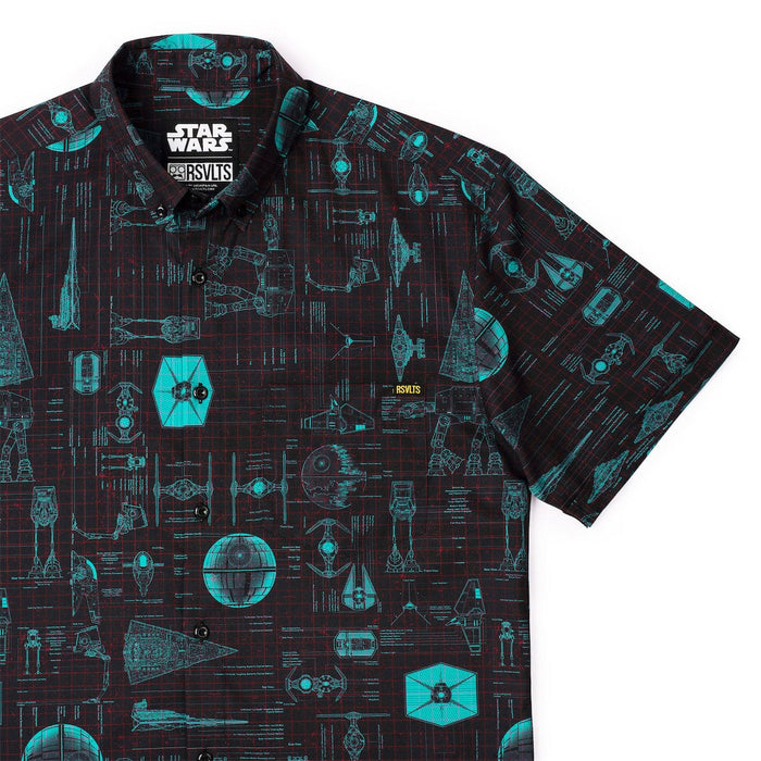 RSVLTS XS Star Wars Short Sleeve Shirt Star Wars "Quite Operational" – KUNUFLEX Short Sleeve Shirt