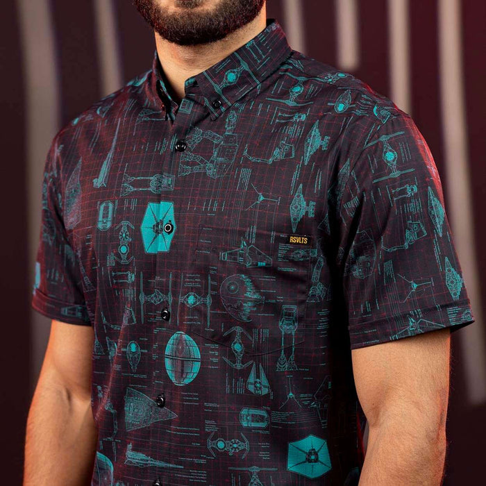 RSVLTS Star Wars Short Sleeve Shirt Star Wars "Quite Operational" – KUNUFLEX Short Sleeve Shirt