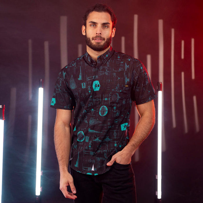 RSVLTS Star Wars Short Sleeve Shirt Star Wars "Quite Operational" – KUNUFLEX Short Sleeve Shirt
