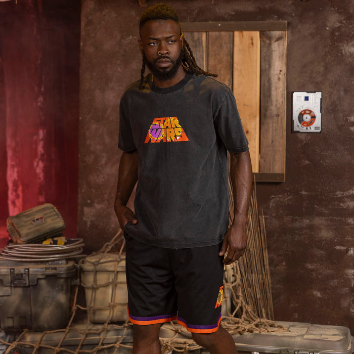 RSVLTS Star Wars Basketball Shorts Star Wars™ "Tatooine Twin Suns" – Mesh Shorts Star Wars™ "Tatooine Twin Suns" – Mesh Shorts