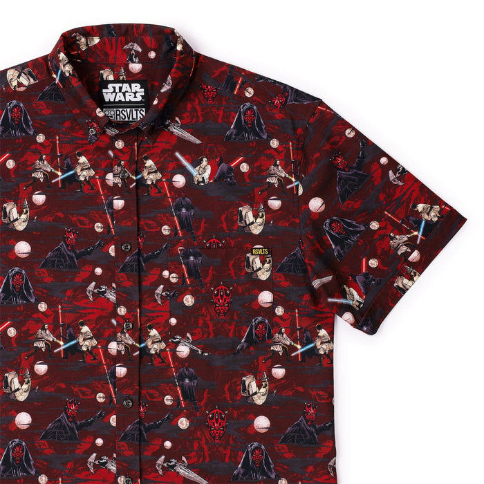 RSVLTS XS Star Wars Short Sleeve Shirt Star Wars "The Force and the Phantom" – KUNUFLEX Short Sleeve Shirt