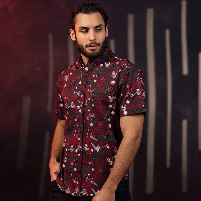 RSVLTS Star Wars Short Sleeve Shirt Star Wars "The Force and the Phantom" – KUNUFLEX Short Sleeve Shirt