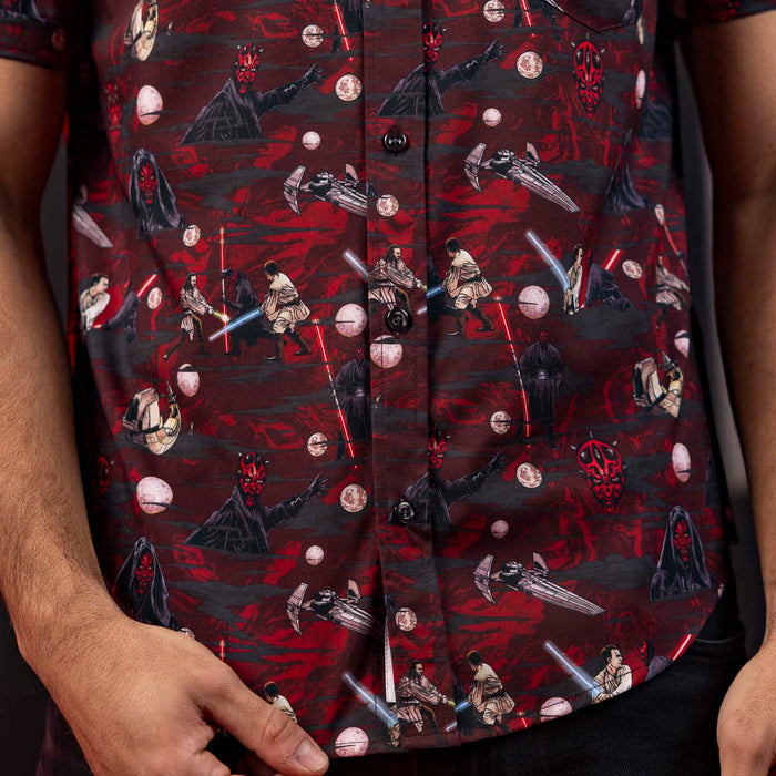 RSVLTS Star Wars Short Sleeve Shirt Star Wars "The Force and the Phantom" – KUNUFLEX Short Sleeve Shirt
