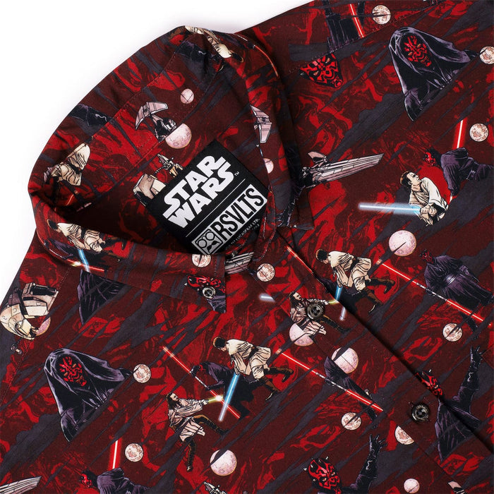 RSVLTS Star Wars Short Sleeve Shirt Star Wars "The Force and the Phantom" – KUNUFLEX Short Sleeve Shirt