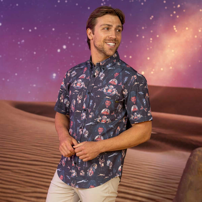 RSVLTS Star Wars Short Sleeve Shirt Star Wars™ "The Phantom Menace" – KUNUFLEX Short Sleeve Shirt
