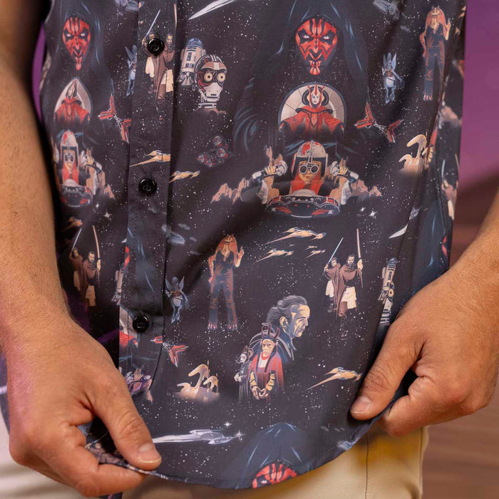 RSVLTS Star Wars Short Sleeve Shirt Star Wars™ "The Phantom Menace" – KUNUFLEX Short Sleeve Shirt