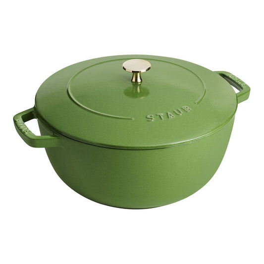 Staub 5.25 Qt French Oven - pistachio