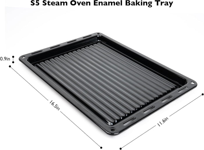 Steam Oven Enamel Baking Tray