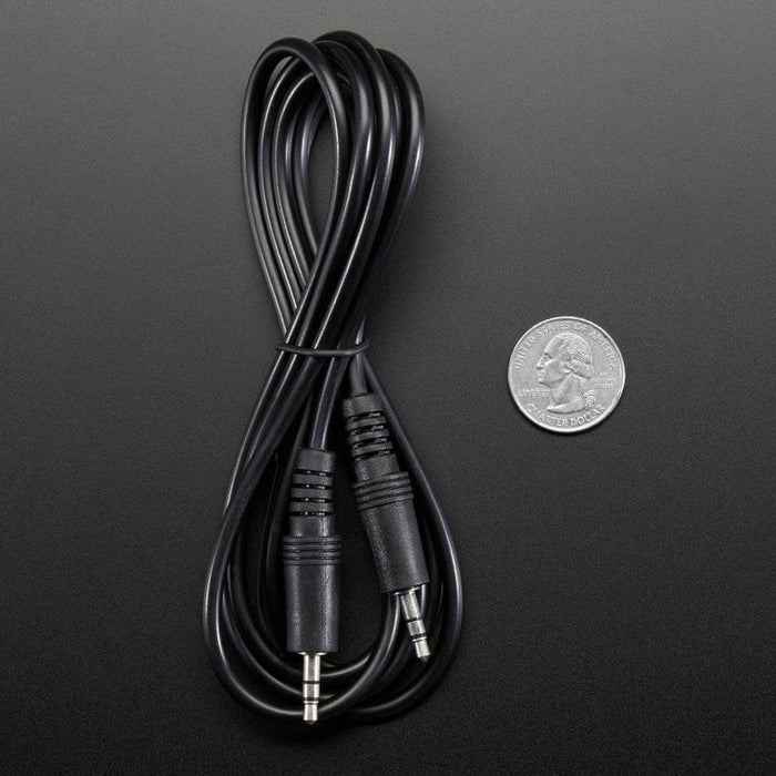 Stereo 3.5mm Plug/Plug Audio Cable - 6 feet by The Pi Hut - The Pi Hut